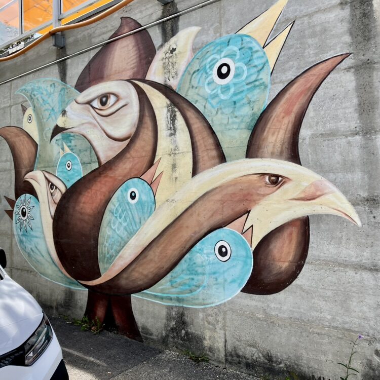 Les oiseaux de La Sombaille — Street art à La Chaux-de-Fonds