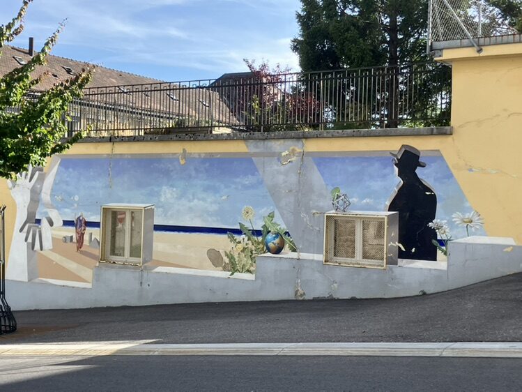 This Is a Trompe-l'oeil — Street art in La Chaux-de-Fonds