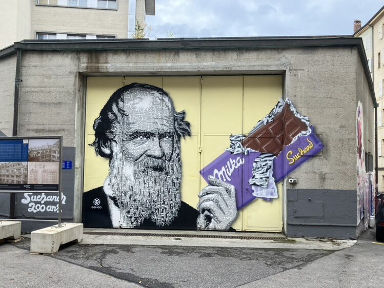 Philippe Suchard, 200 years — Street art in Neuchâtel