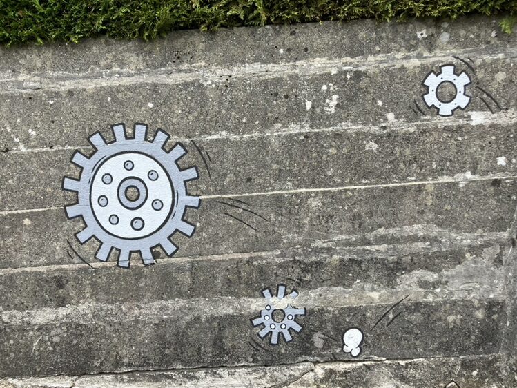 The Dudusses in Le Locle, 2021 — Street art by TocToc in Le Locle