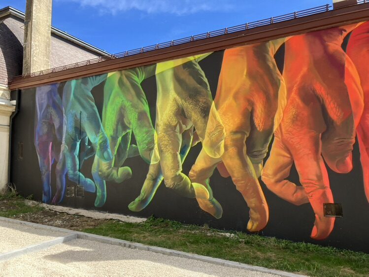 Neuchâtel revolution — Street art by CASE Maclaim in Le Locle