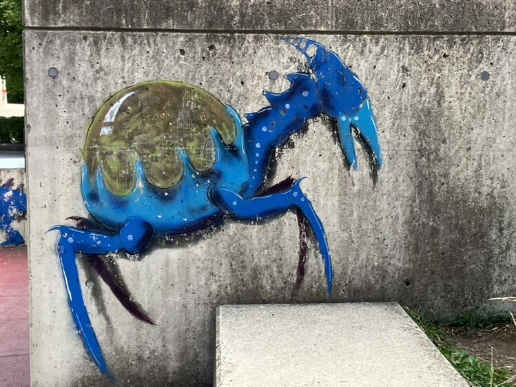 Chimères mécaniques — Street art de Codex Urbanus à Le Locle