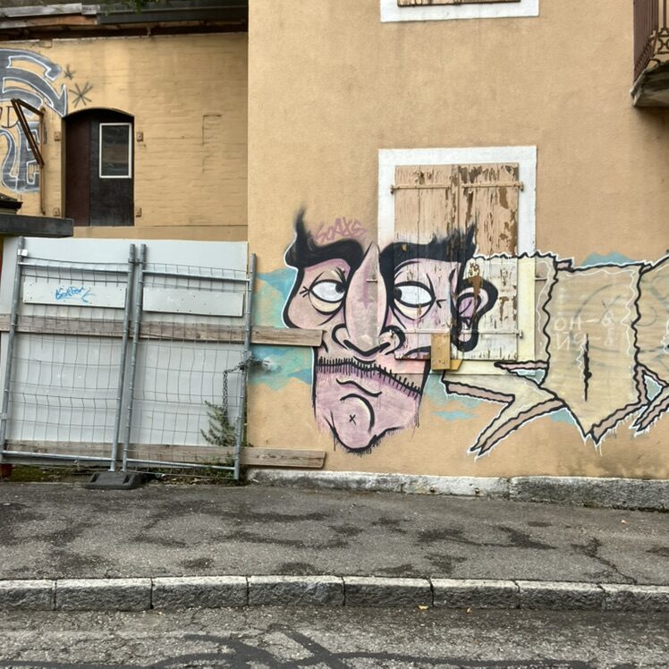 Ta G… — Street art in Neuchâtel