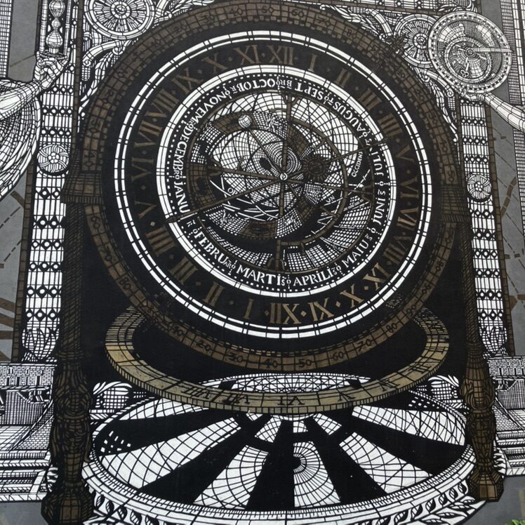 Les Gardiens du Temps — Street art de Monkey Bird à Le Locle
