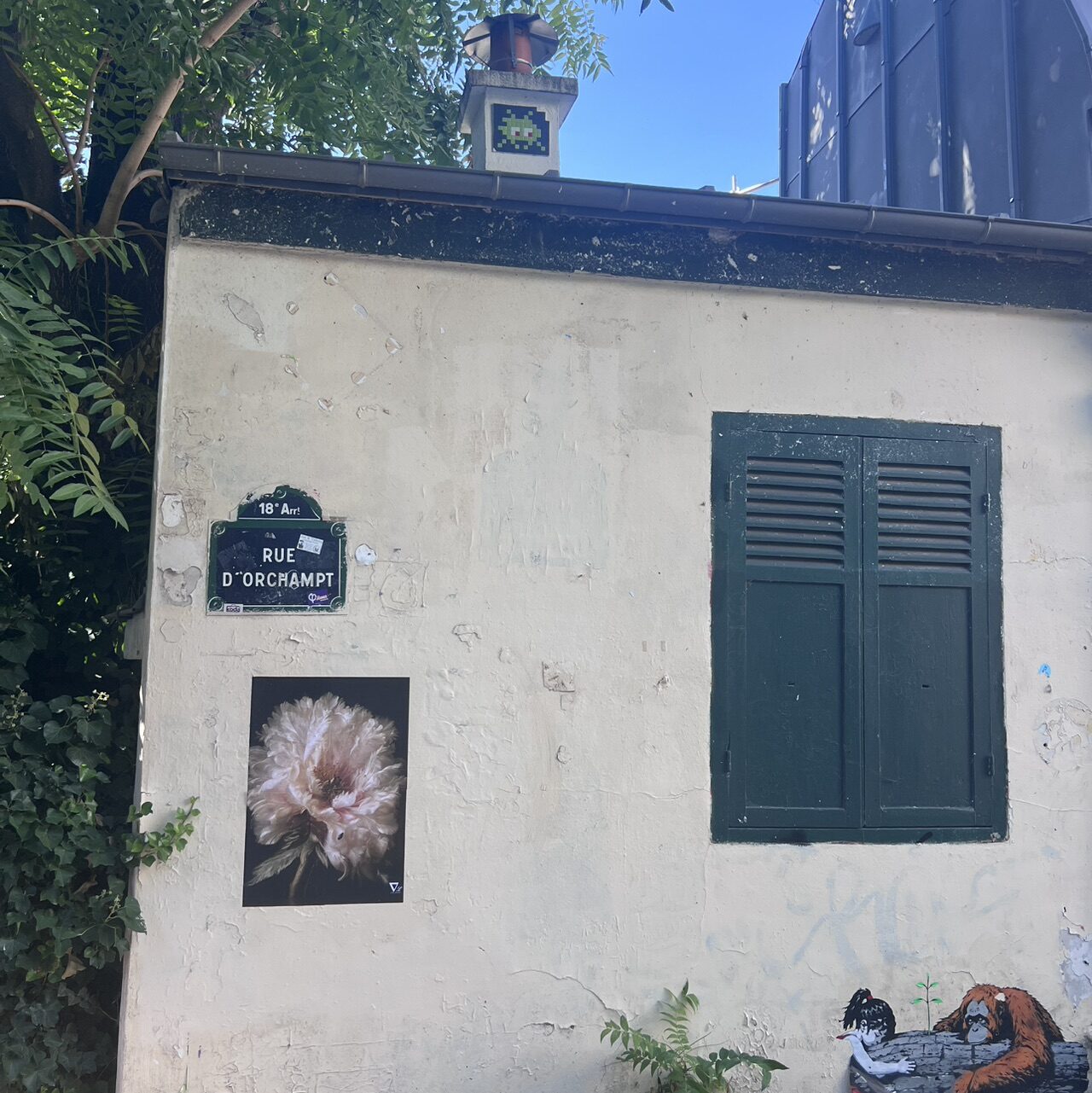 PA_641, Space Invader de la rue d'Orchampt — Street art de Invader à Paris