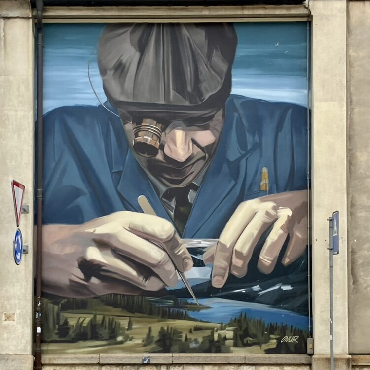 Origin — Street art de ONUR à Le Locle