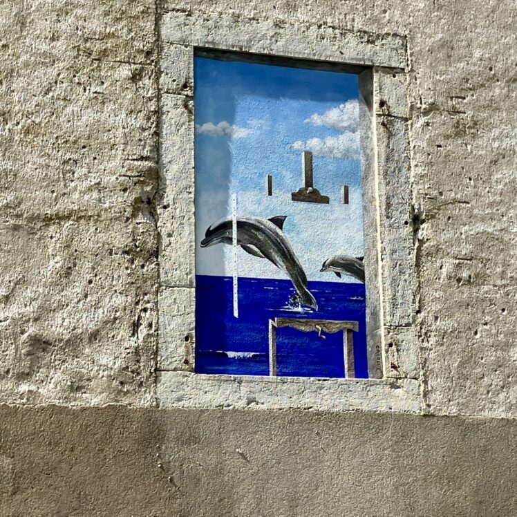 Notre planète bleue — Street art de Carolus à La Chaux-de-Fonds