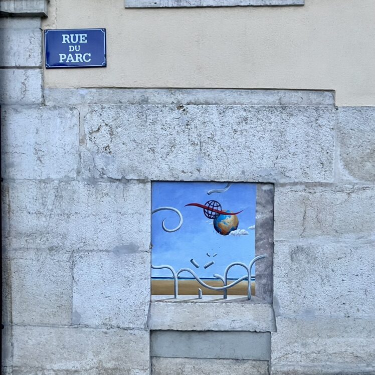 Un autre monde est possible — Street art de Carolus à La Chaux-de-Fonds