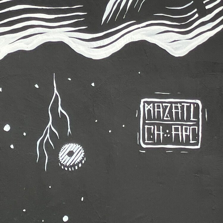 Souffle ancestral — Street art de Mazatl à Le Locle