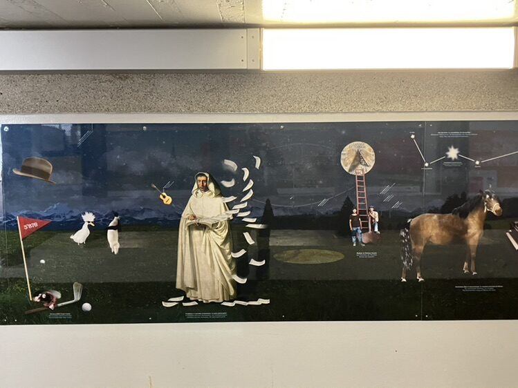 Quai 6 2/3, photomontages de Plonk & Replonk — Street art à La Chaux-de-Fonds