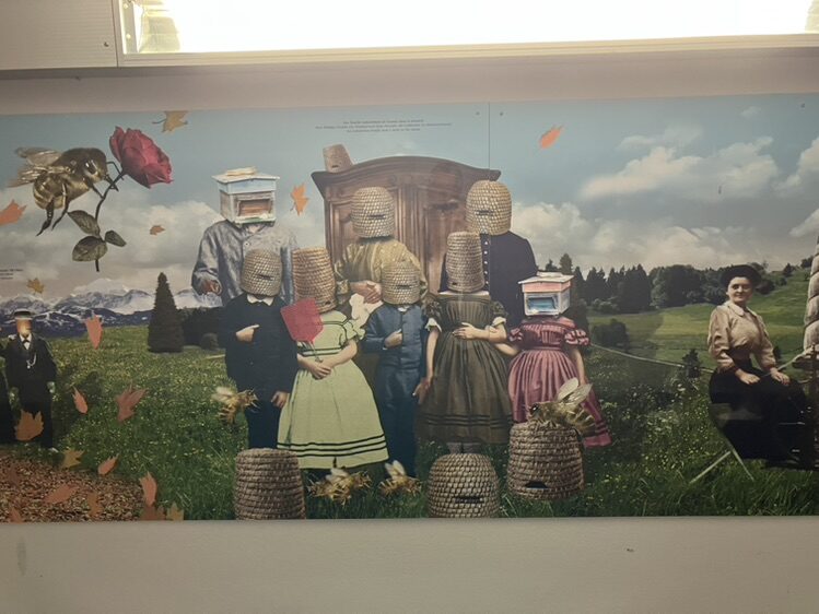 Quai 6 2/3, photomontages de Plonk & Replonk — Street art à La Chaux-de-Fonds