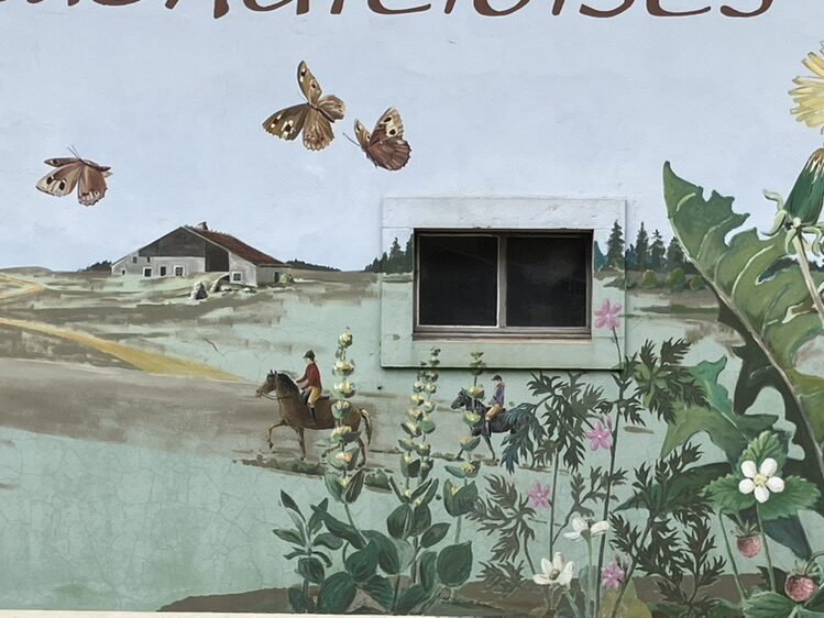 Bienvenue dans les Montagnes neuchâteloises — Street art de Carolus à Le Locle
