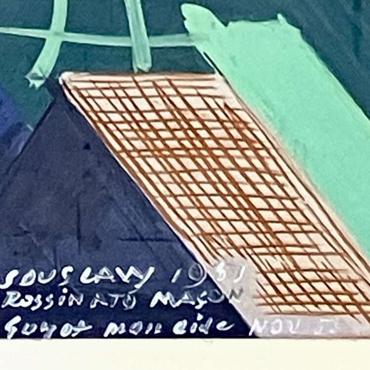 Outdoor Work, by Georges Dessoulavy — Street art in La Chaux-de-Fonds