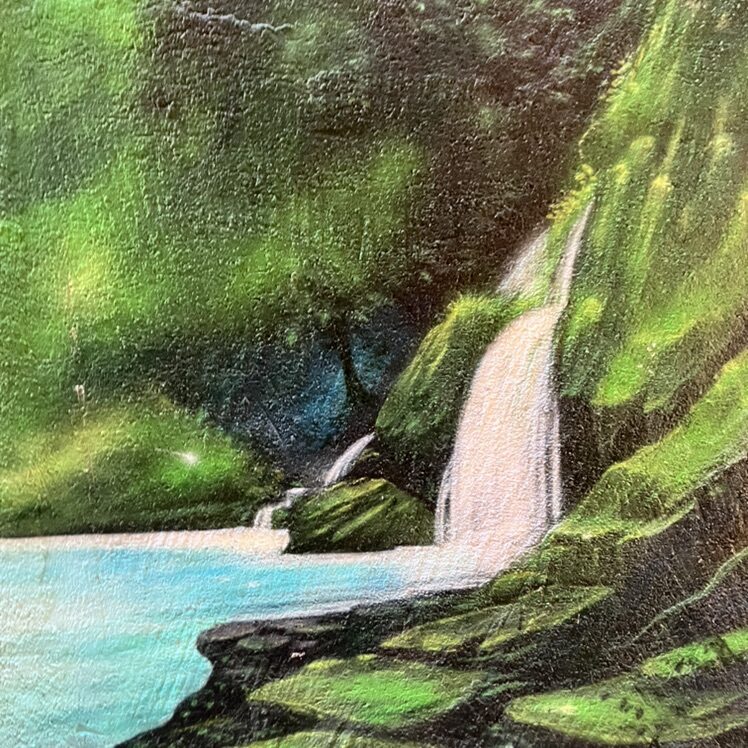 Undergrowth in Shades of Green — Street art in Neuchâtel