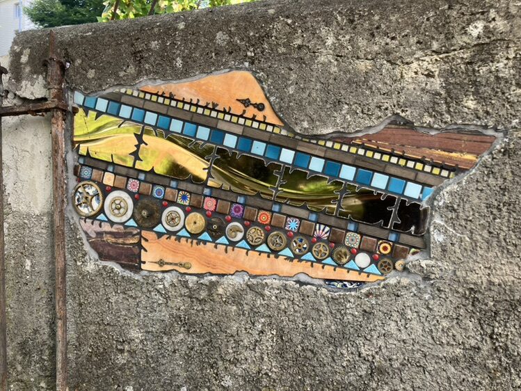 Futur antérieur, 2025 — Street art by Ememem in Le Locle