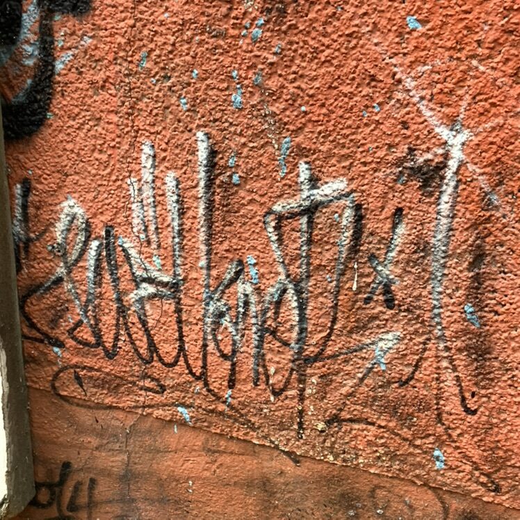 Skull — Street art in Neuchâtel