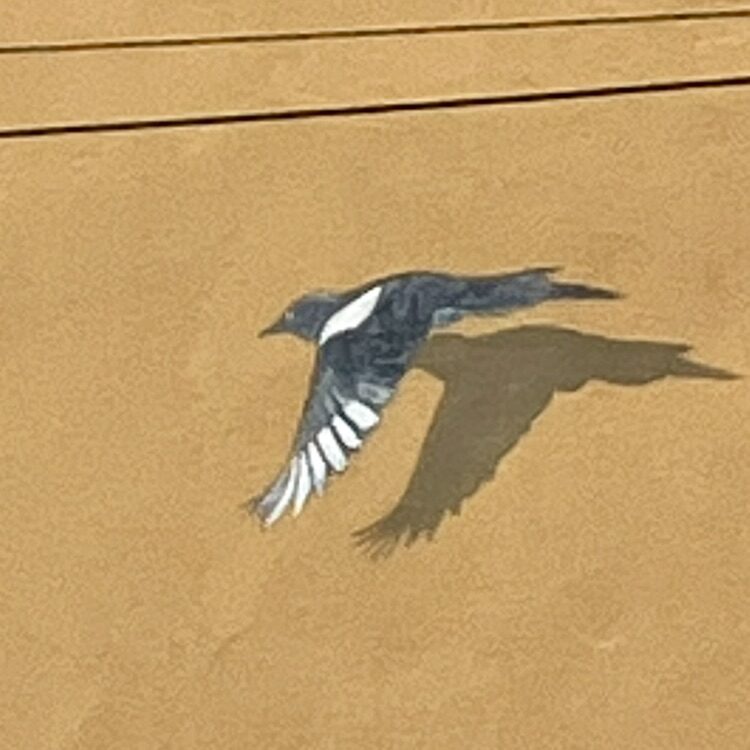 Milou à Gibraltar — Street art de Carolus à La Chaux-de-Fonds