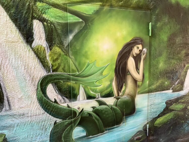 Undergrowth in Shades of Green — Street art in Neuchâtel