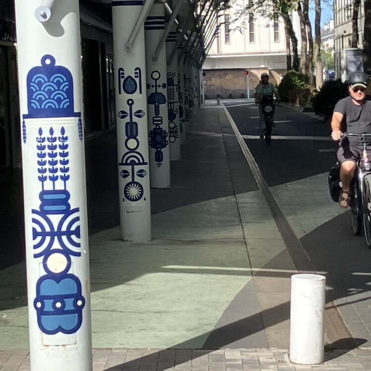 Totems — Street art in Saint-Nazaire