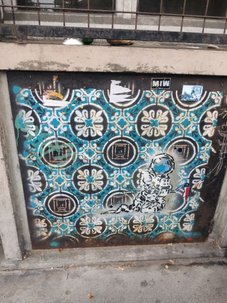 Map of street art in Le Havre (France)