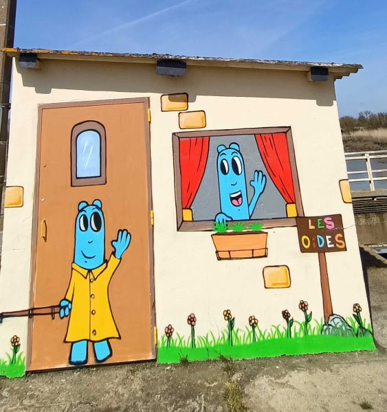 Map of street art in Cordemais (France)