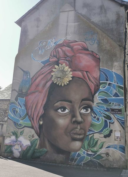 Map of street art in Pré-en-Pail-Saint-Samson (France)