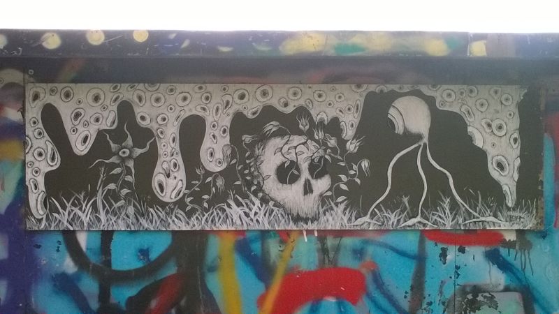 Carte et plan du street art à Champagne-au-Mont-d'Or (France)