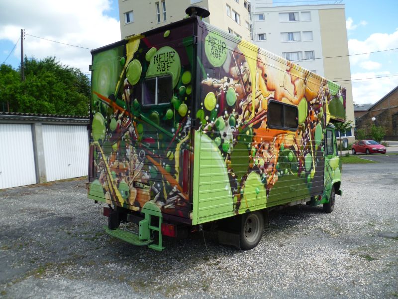 Carte et plan du street art à Lanrelas (France)