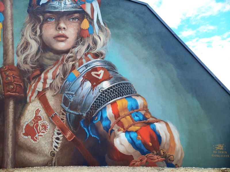Carte et plan du street art à Cransac-les-Thermes (France)