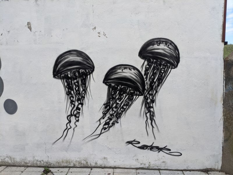 Map of street art in Salamanca (Spain)