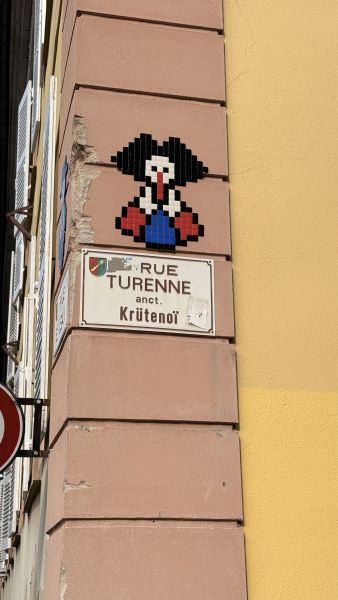Carte et plan du street art à Colmar (France)