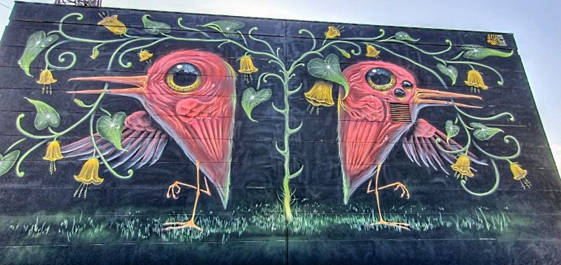 Map of street art in Seyssinet-Pariset (France)