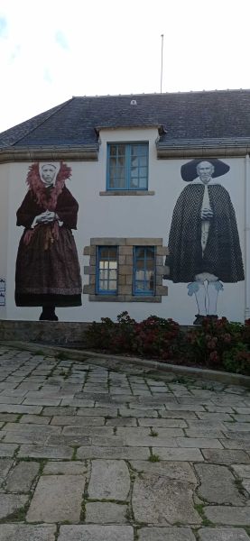 Map of street art in Batz-sur-Mer (France)