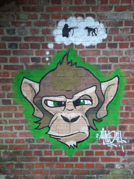 Map of street art in Le Vaudreuil (France)