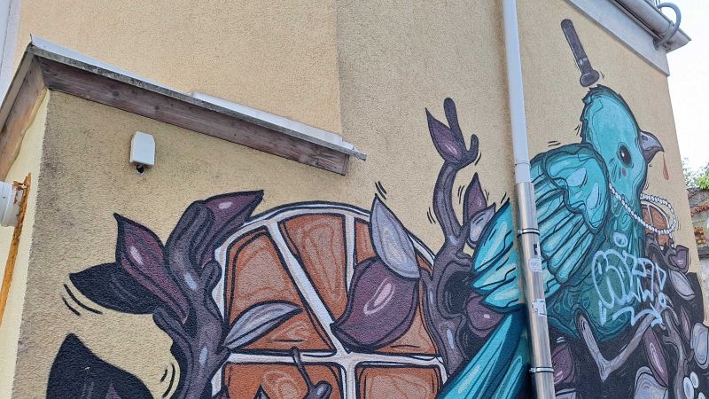Map of street art in Innere Stadt (Austria)