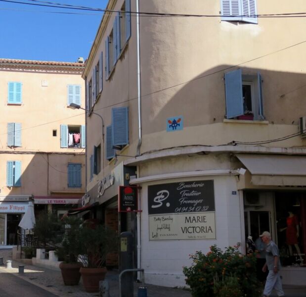 Carte et plan du street art à Bandol (France)