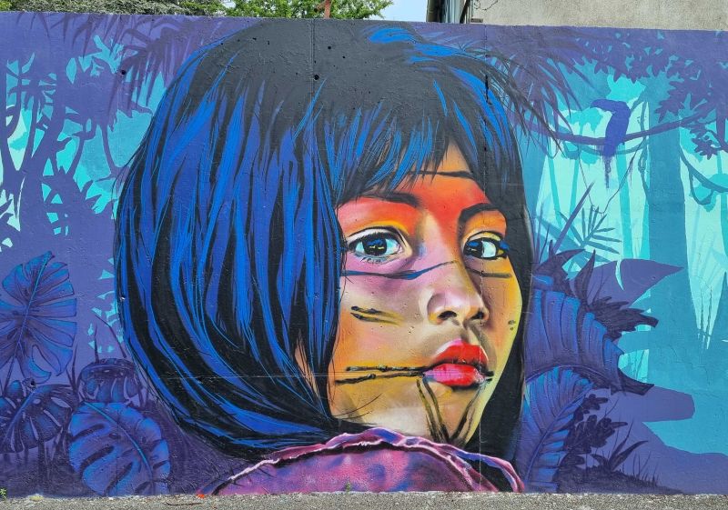 Carte et plan du street art à Clermont-Ferrand (France)