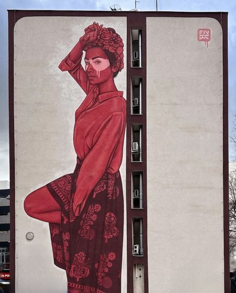 Carte et plan du street art à Bratislava (Slovakia)