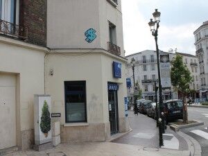 Map of street art in Puteaux (France)