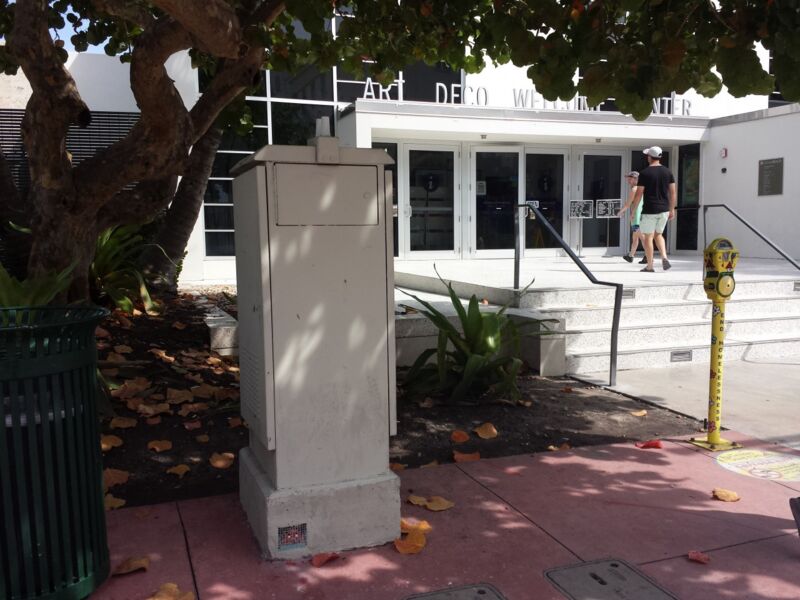 Carte et plan du street art à Miami Beach (United States)
