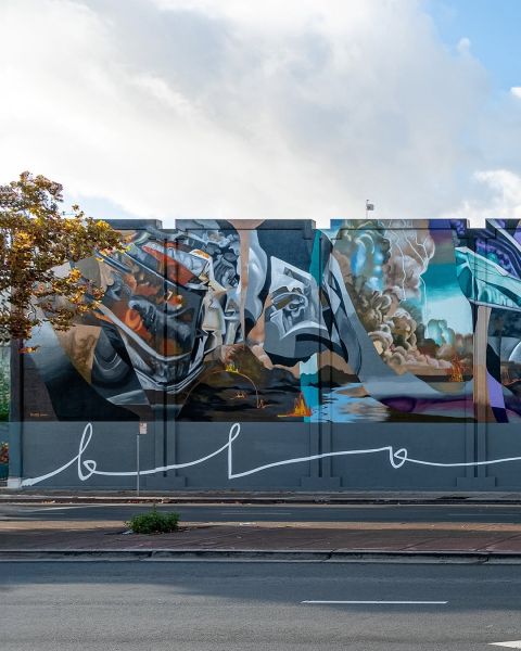 Carte et plan du street art à Oakland (United States)
