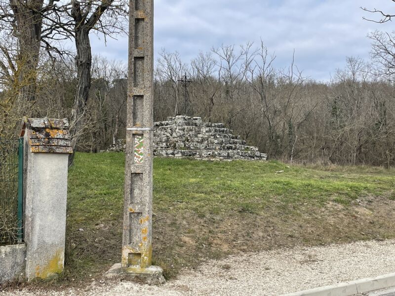 Carte et plan du street art à Larchant (France)