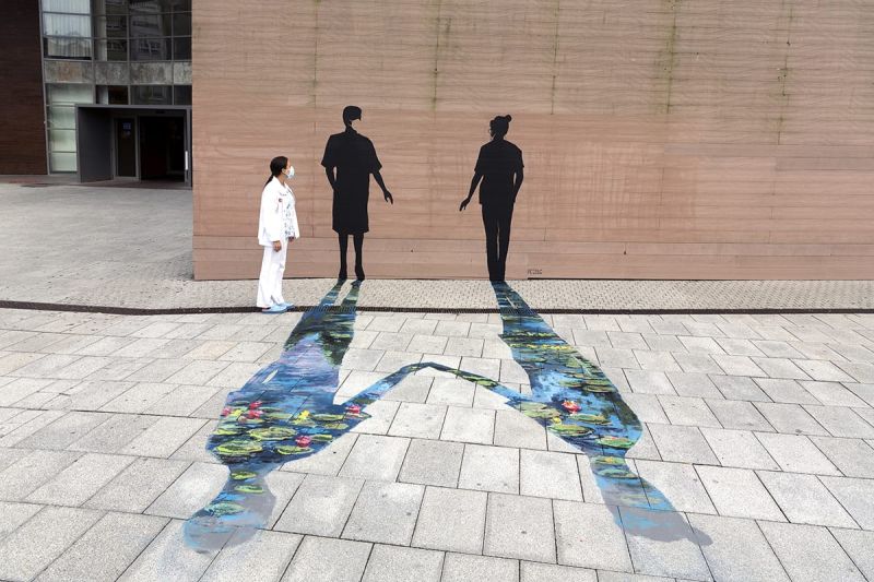 Map of street art in Santander (Spain)