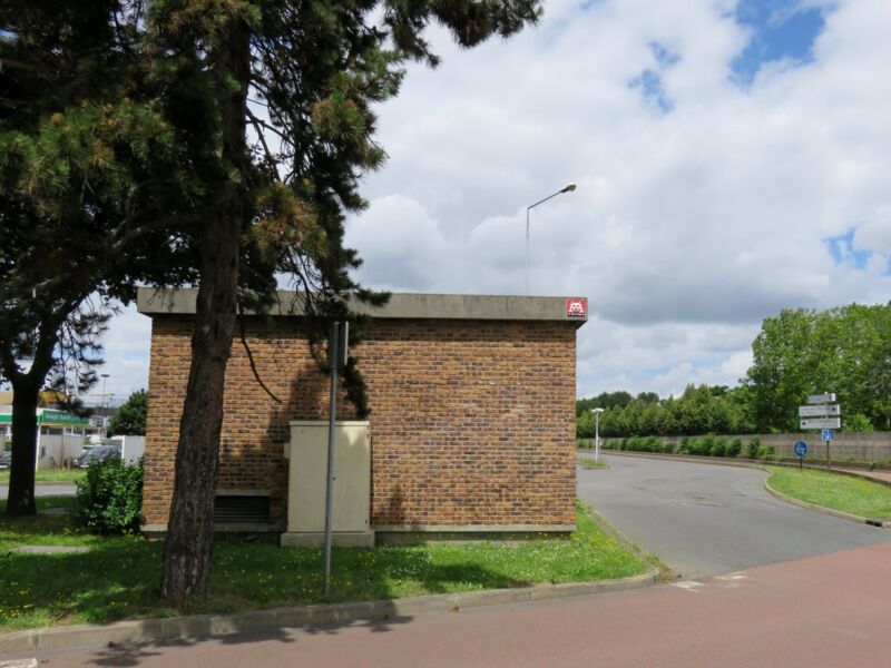 Map of street art in Thiais (France)