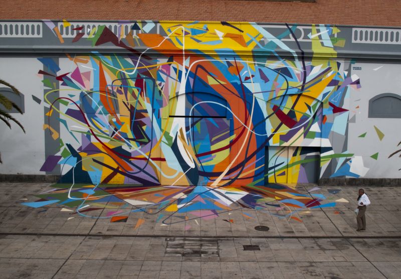 Carte et plan du street art à Las Palmas de Gran Canaria (Spain)