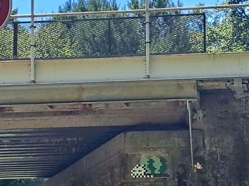 Carte et plan du street art à Fontainebleau (France)