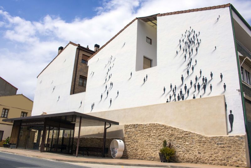Carte et plan du street art à Pradejón (Spain)