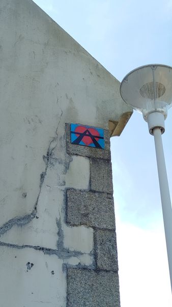 Carte et plan du street art à Concarneau (France)