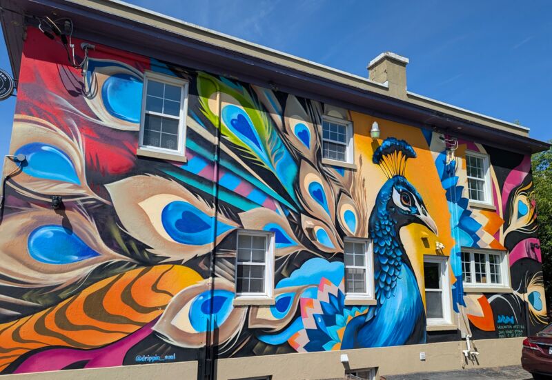 Map of street art in Ottawa (Canada)