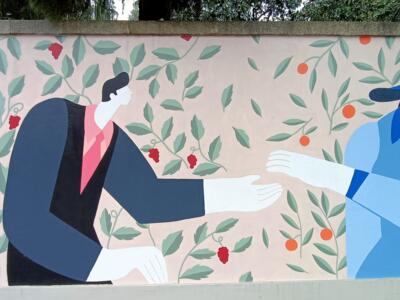 Fresque Agustina Bessa Luis - Fátima Bravo